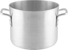 TrueCraftware- 8 qt. Heavy-Duty Aluminum Stock Pot with Riveted Handle 6mm Thickness-Multipurpose Pot Cookware Large Stockpot For Cooking Simmering Soup Stock Home Kitchen