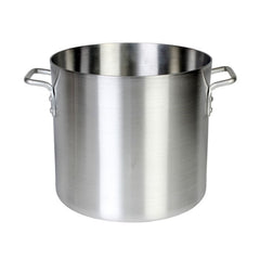 TrueCraftware- 8 qt. Heavy-Duty Aluminum Stock Pot with Riveted Handle 6mm Thickness-Multipurpose Pot Cookware Large Stockpot For Cooking Simmering Soup Stock Home Kitchen