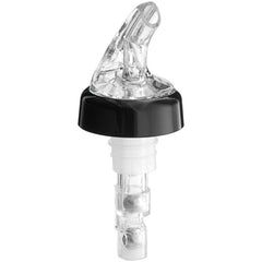 TrueCraftware- 1/2 oz Measured Liquor Pourer with Orange Tail & No Collar Acrylonitrile Set of 12- Cocktail Shot Dispenser Liquor Bottle Pourers Alcohol Liquor Pourers Bar Bartender Accessories