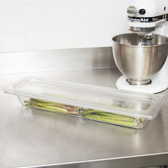 TrueCraftware Plastic Food Pan Half Size Long