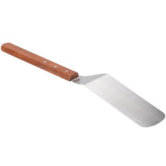 TrueCraftware ? 4 x 8 x 20- inch Commercial Grade Square Pizza Server, Stainless Steel with Wooden Handle