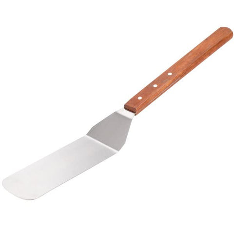 TrueCraftware ? 4 x 8 x 20- inch Commercial Grade Square Pizza Server, Stainless Steel with Wooden Handle