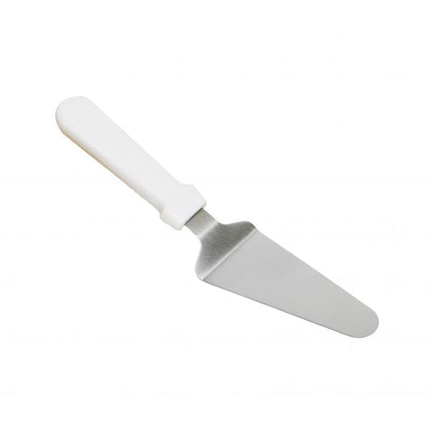 TrueCraftware ? Set of 2- Commercial Grade Pie Server, Stainless Steel Blade with White Plastic Handle, 2-1/2