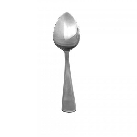 TrueCraftware ? Set of 12 - Grapefruit Spoon with Serrated Edge, Stainless Steel 18/0