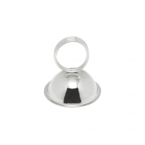 TrueCraftware ? Set of 12- Commercial Grade Menu Clip 3 Ring, Chrome Plated Iron