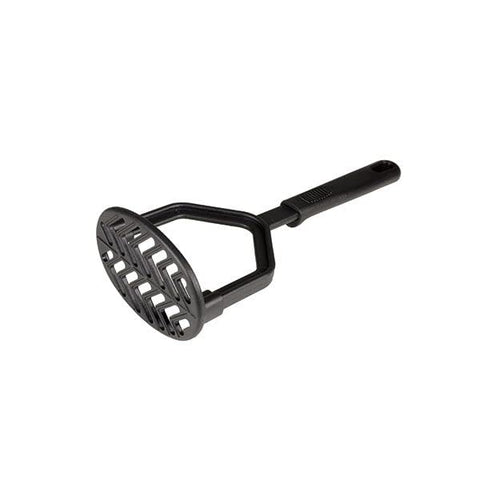 TrueCraftware ? 9 1/2? Potato Masher- High-Heat Nylon & Polypropylene Handle, Heat Resistant up to 410?F, Food Masher Utensil Hand Masher Vegetables Fruits Masher (Black)