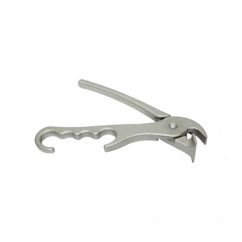 TrueCraftware ? Heavy-Duty Pizza Pan Gripper with a Finger-hook, Aluminum, Oven Gripper Clips, Pot Lifter, Baking Tool, and Kitchen