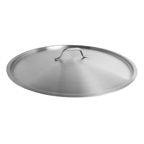 TrueCraftware ? 80 qt. Stainless Steel Stock Pot Lid - Heavy Duty Stock Pot Cover Stew Pot Simmering Pot Soup Pot Lid Oven Safe & NSF Certified