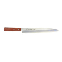 TrueCraftware ? 12? Stainless Steel Sashimi Knife with Wood Handle, Perfect Knife For Cutting Sushi & Sashimi, Fish Filleting & Slicing