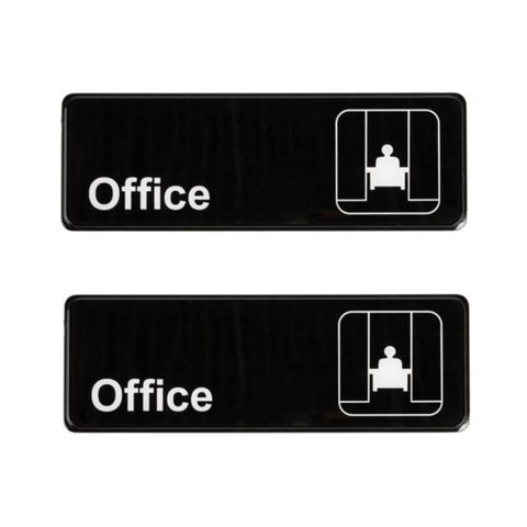 TrueCraftware ? Set of 2- Office Sign 9