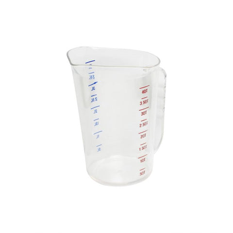 TrueCraftware ? Commercial Grade 4 Liter / 4 Quart, Measuring Cup, Clear, Polycarbonate