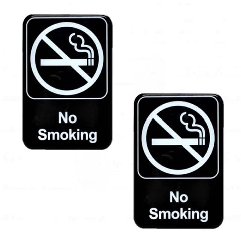 TrueCraftware ? Set of 2- No Smoking Sign 6