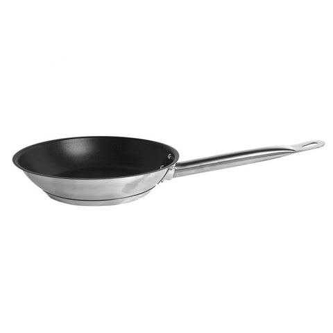 TrueCraftware ? 8? Stainless Steel Non-Stick Frying Pan with Encapsulated Base and Welded Hollow Handle - Heavy-Duty Skillet Fry Pan Egg Pan Omelet Pans Oven Safe & Induction Ready