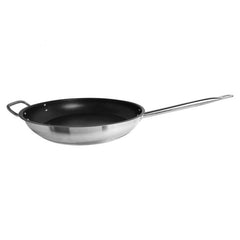 TrueCraftware ? 12? Stainless Steel Non-Stick Frying Pan with Encapsulated Base and Welded Hollow Handle - Heavy-Duty Skillet Fry Pan Egg Pan Omelet Pans Oven Safe & Induction Ready