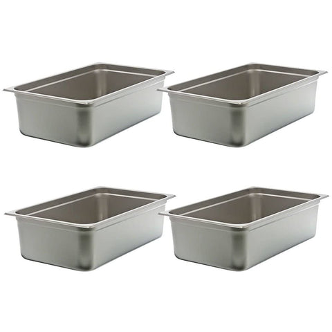 Set of 4 - TrueCraftware - Stainless Steel Full Size 6