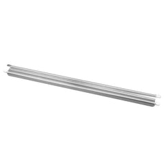 TrueCraftware ? 20" x 1" Stainless Steel Steam Table Pan Adaptor Bar with Grooved