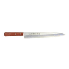 TrueCraftware ? 10-3/4? Stainless Steel Sashimi Knife with Wood Handle, Perfect Knife For Cutting Sushi & Sashimi, Fish Filleting & Slicing