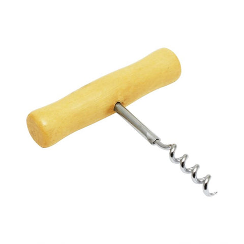 TrueCraftware ? Stainless Steel Cork Screw with Wooden Handle- Wine Opener Cork Screw Corkscrews