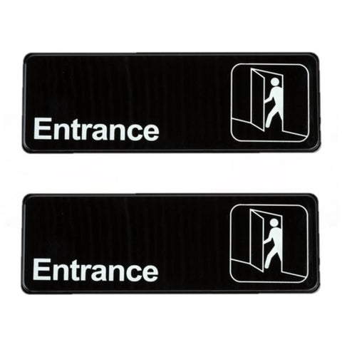 TrueCraftware ? Set of 2- Entrance Sign 9