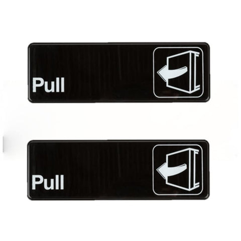 TrueCraftware ? Set of 2- Pull Sign 9