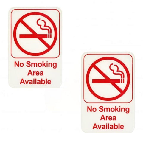 TrueCraftware ? Set of 2- No Smoking Area Available Sign 6