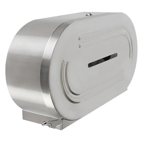 TrueCraftware ? Twin Jumbo Roll Toilet Tissue Dispenser, 2-3/4