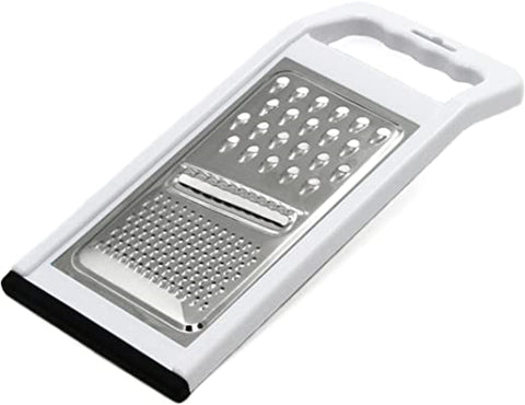 TrueCraftware ? Stainless Steel Grater, Multi-Use Grater/ Slicer, Stainless Steel Slicer with Polypropylene Frame