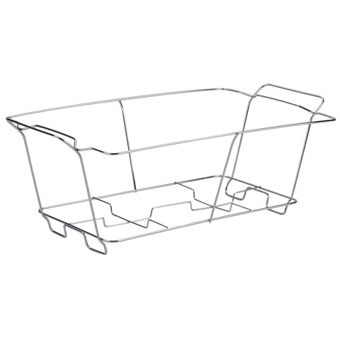 TrueCraftware ? Chrome Wire Chafer Stand for Full Size Disposable Pans, Chrome Plated