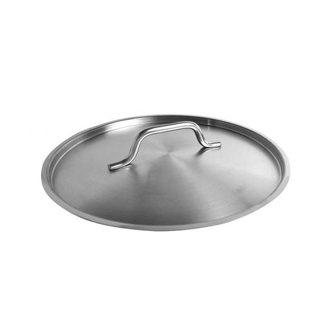 TrueCraftware ? 12 qt. Stainless Steel Stock Pot Lid - Heavy Duty Stock Pot Cover Stew Pot Simmering Pot Soup Pot Lid Oven Safe & NSF Certified