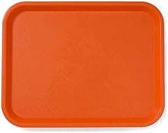 TrueCraftware- Set of 6 - Fast Food Trays - 12" x 16" -Caf? Standard Cafeteria/Fast Food Tray Assorted Colors