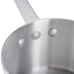 TrueCraftware ? 7 qt. Aluminum Saucepan ? Mirror Finish Cooking Sauce Pot Multipurpose Sauce pans for Home Kitchen or Restaurant, NSF Certified