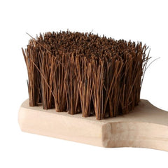 TrueCraftware ? 20- inch Wok Brush Palmyra Bristles with Wooden Handle - Wok Brush Kitchen Cleaning Brush Kitchen pan Brush